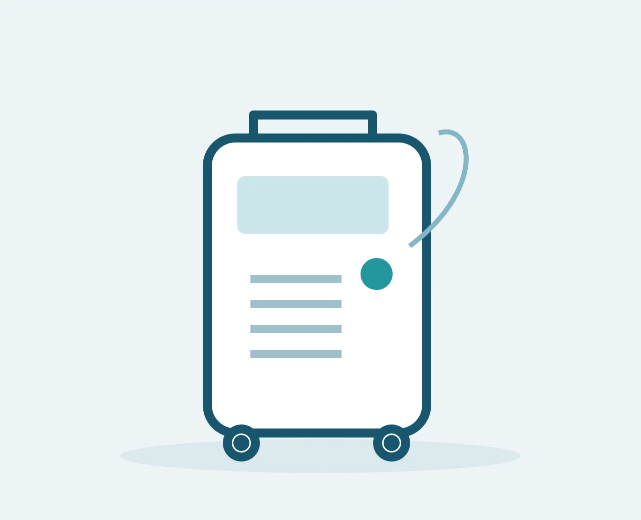 Oxygen Concentrator illustration